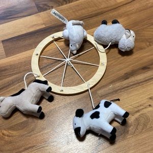 Lambs and ivy baby mobile